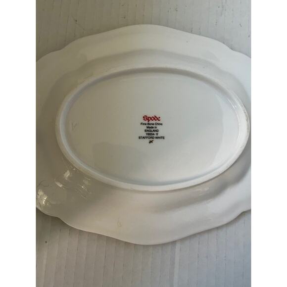 SPODE - Sheffield Gravy Boat & Underplate - Bone China - R568 - Picture 4 of 5